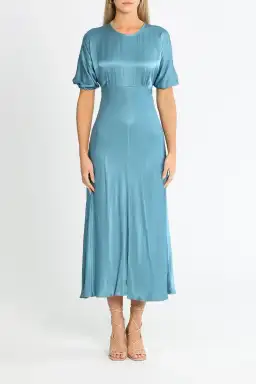 Kate Sylvester Aimee Maxi Dress Blue Size 6 for rent on The Volte - image 1