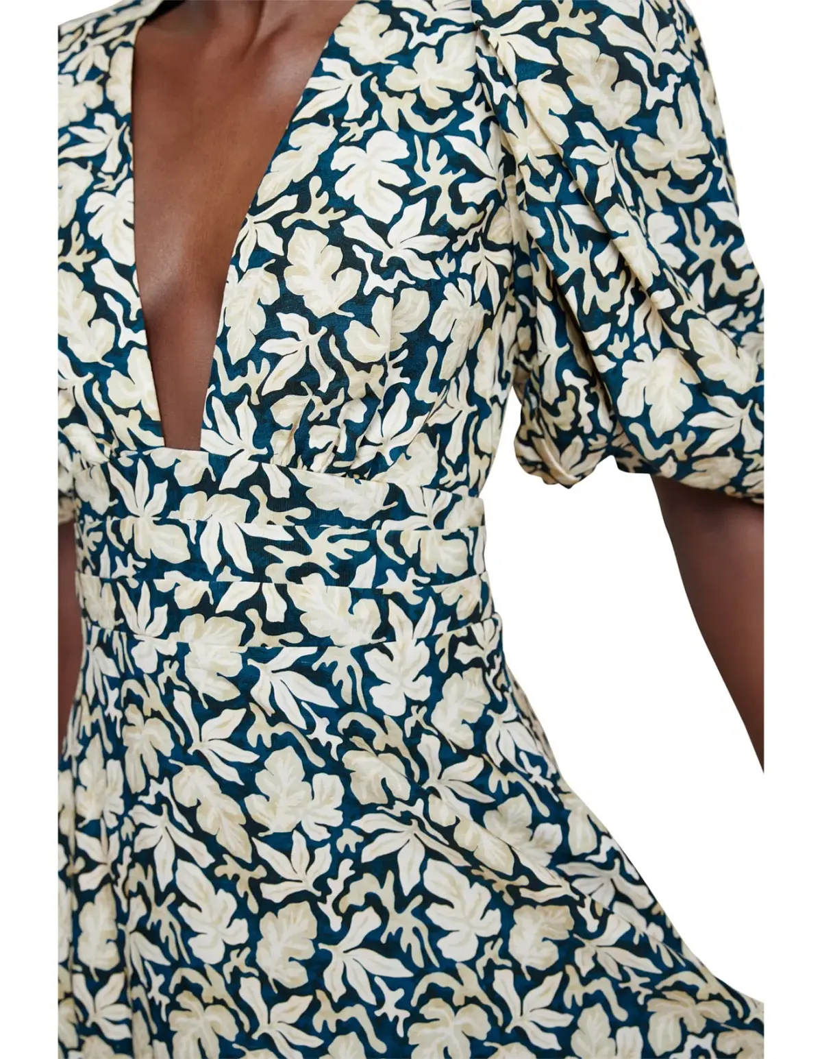Acler Hamilton Midi Dress Floral - Image 4
