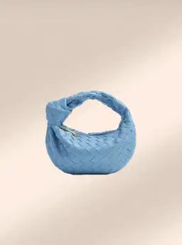 Bottega Veneta Mini Jodie in Windswept Blue for rent on The Volte - image 1