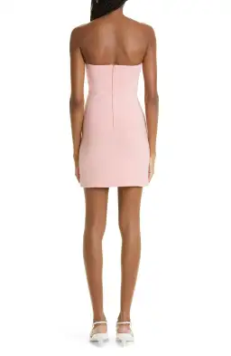 Bec & Bridge Karina Strapless Split Dress Guava Size 8 for rent on The Volte - image 3