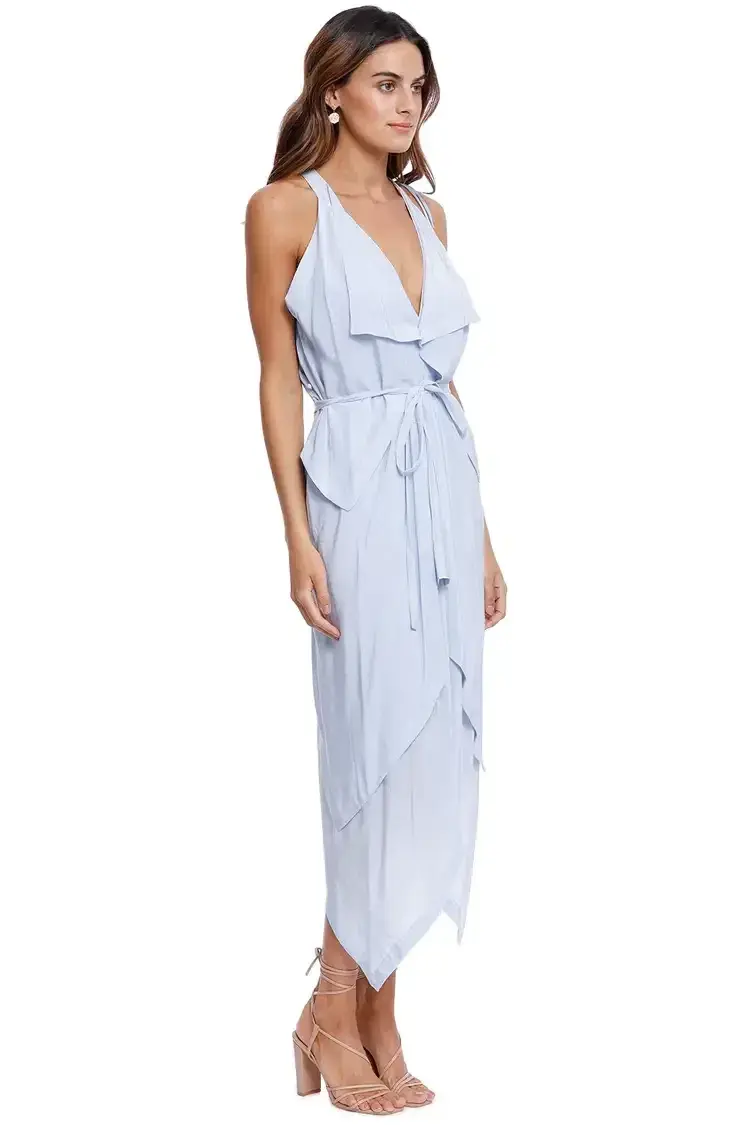 KITX Puzzle Block System Dress in Lavender Blue Size 8 for rent on The Volte - main image