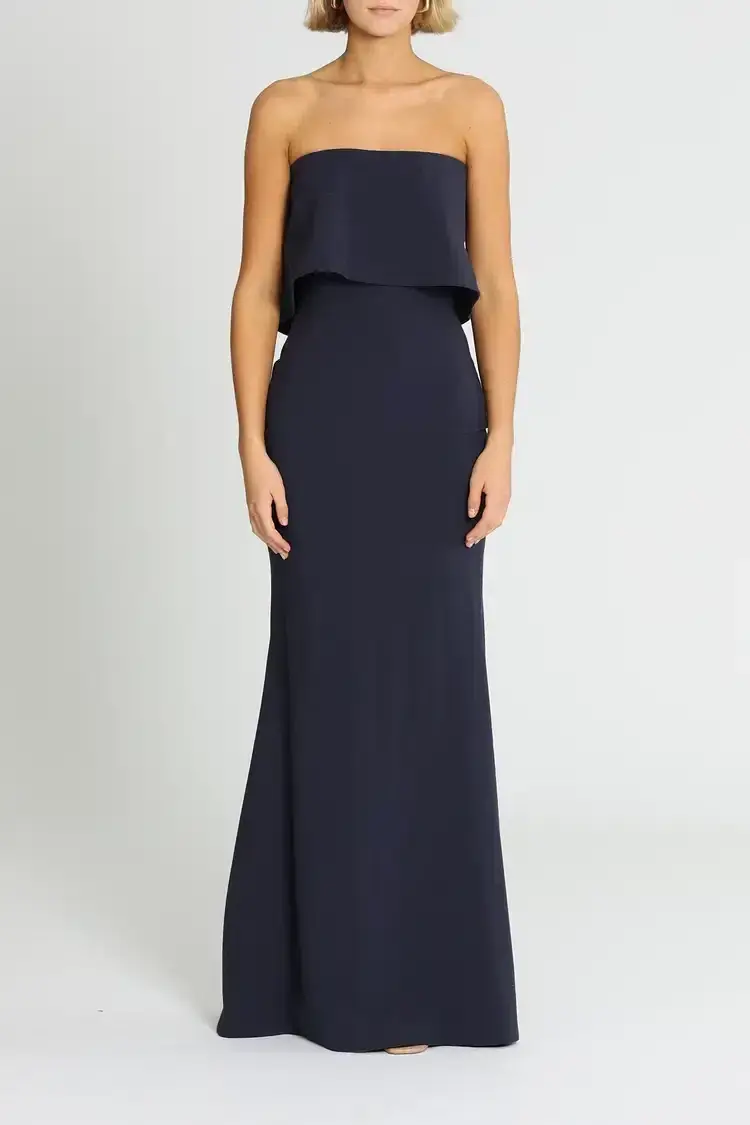 Likely NYC Driggs Gown in Navy Size 6 for rent on The Volte - main image
