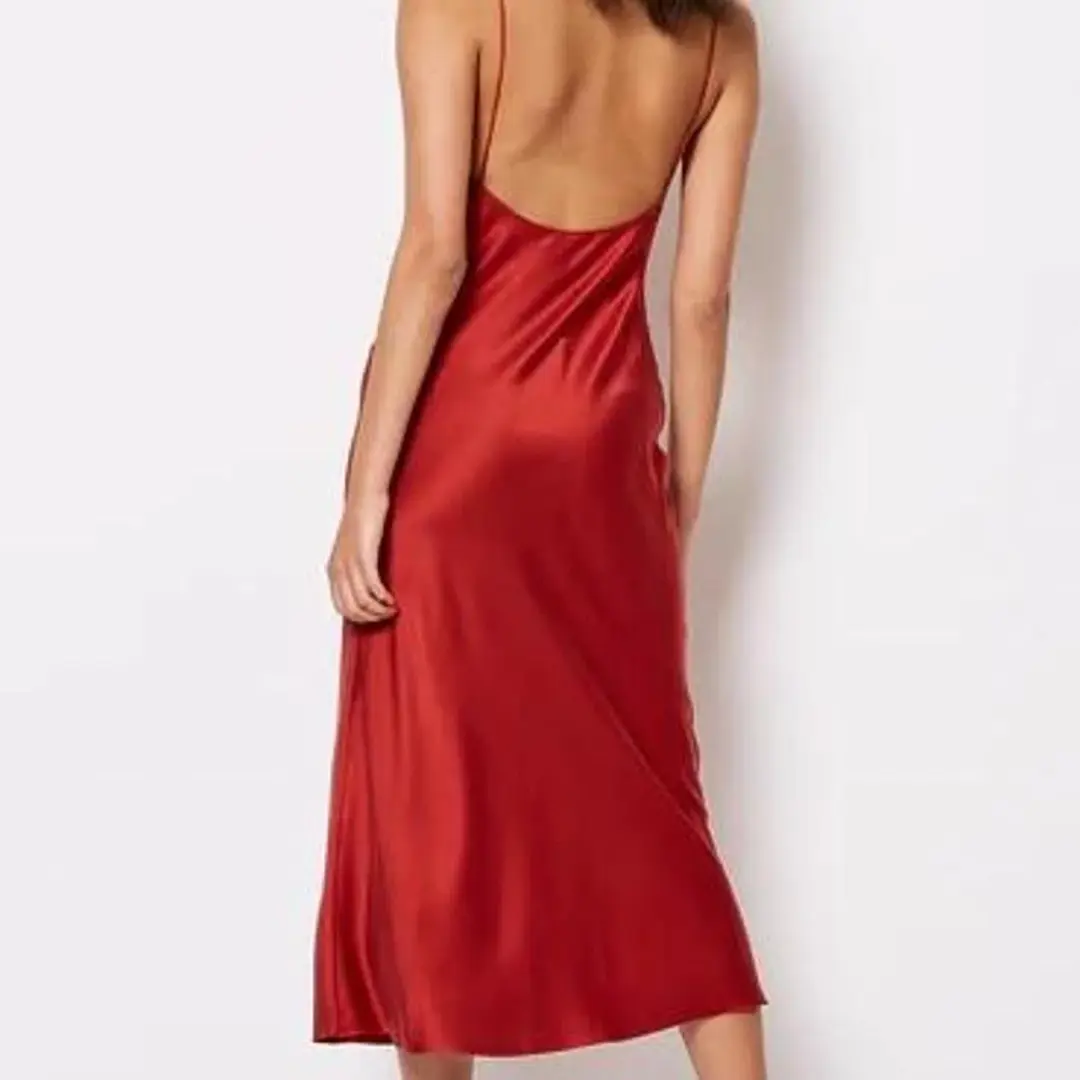 Bec & Bridge Girl Talk Slip Dress Red Size 8 for rent on The Volte - main image