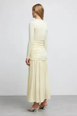Significant Other Avah Maxi Dress Buttermilk Size 8 for rent on The Volte - image 3
