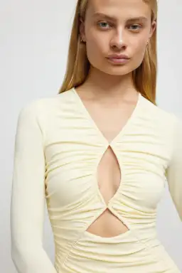 Significant Other Avah Maxi Dress Buttermilk Size 8 for rent on The Volte - image 2