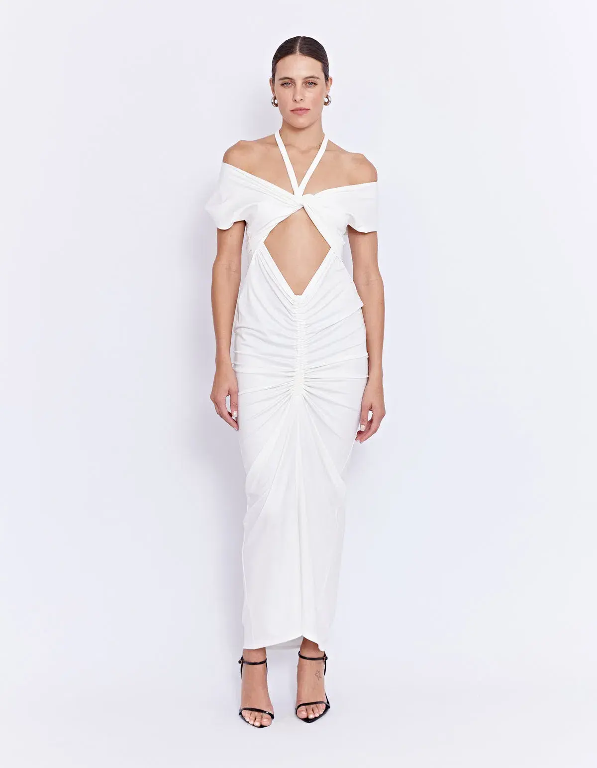Pfeiffer Ramos Dress Off White Size 10 - Image 1
