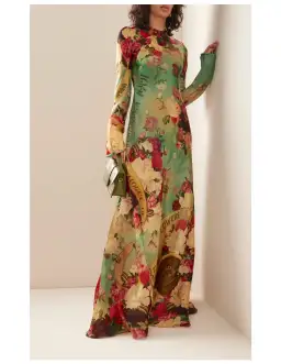 Zimmermann Wonderland Bias Slip Dress Floral Size 2 / AU 12 for rent on The Volte - image 1