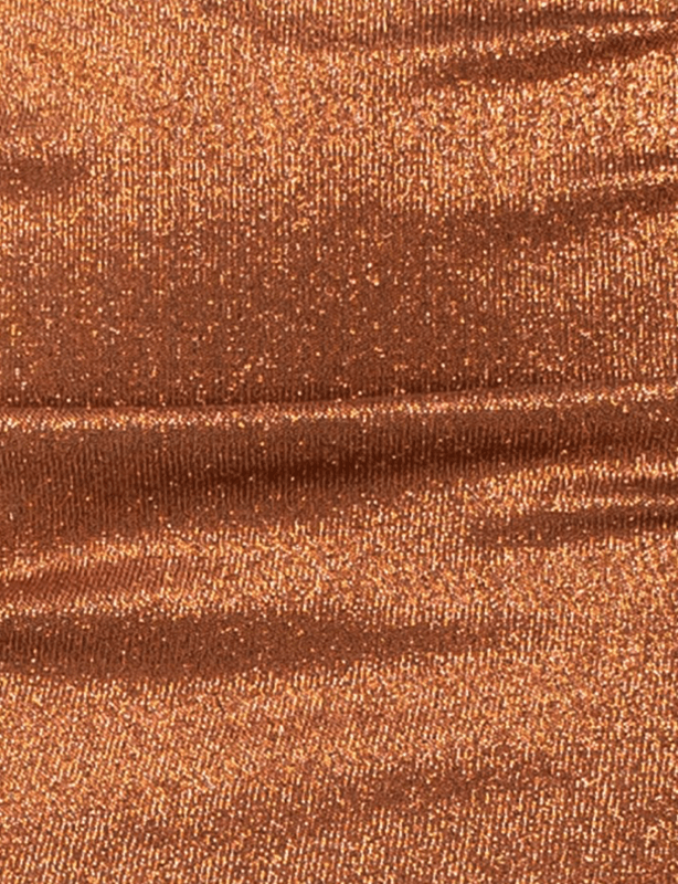 Bec & Bridge Bronze Baby Midi Dress Brown Size 8 for rent on The Volte - main image