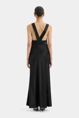 Sir The Label Maxi Aries Dress Black Size AU 10 for rent on The Volte - image 3