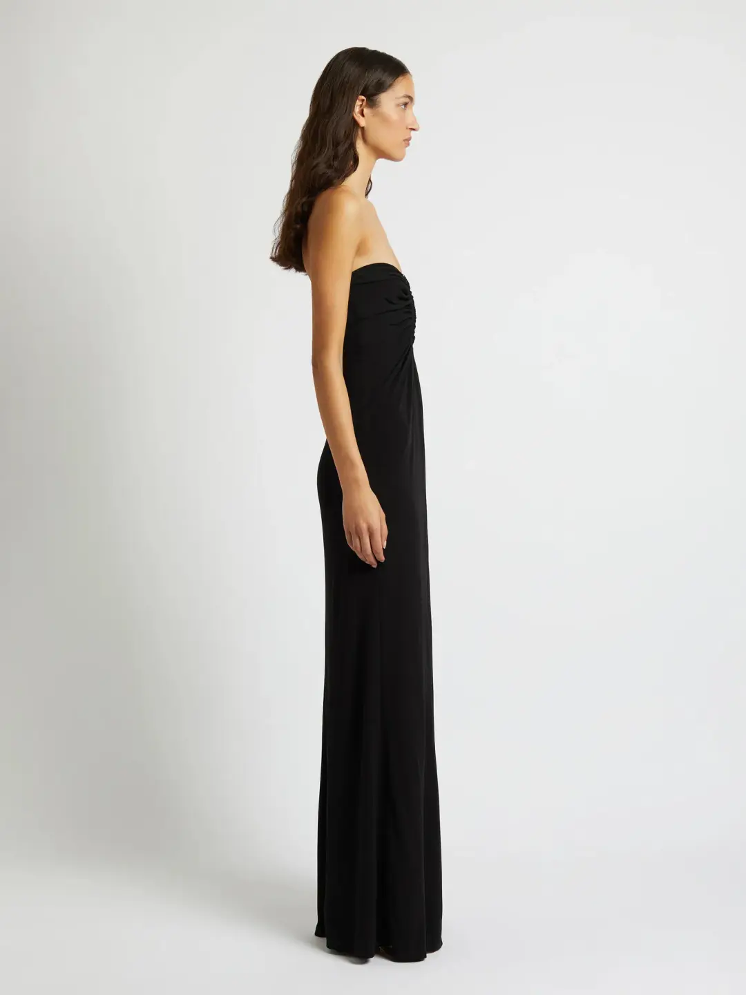 Christopher Esber Arced Palm Dress in Black Size S / AU 8 for rent on The Volte - main image