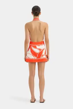 Sir the Label Ramona Wrap Halter Mini Mariposa Lily Size 3 / AU 12 for rent on The Volte - image 1