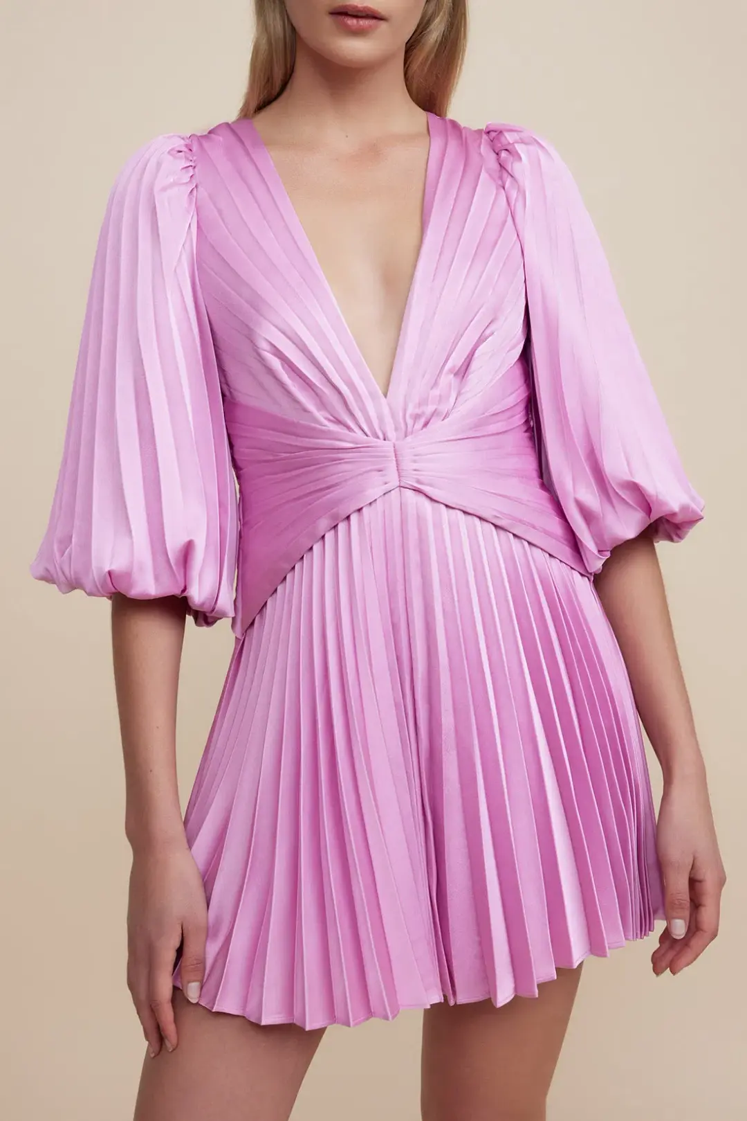 Acler Ellwood Dress Jasmine Pink Size 10 for rent on The Volte - main image