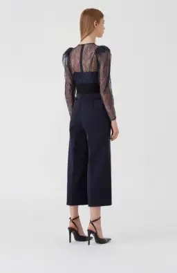 Camilla & Marc Harper Jumpsuit Navy Size 10 for rent on The Volte - image 2