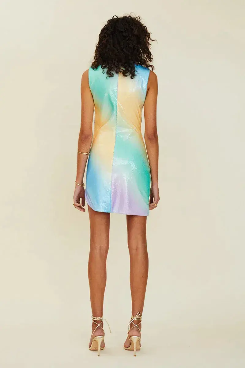 Suboo Ombre Mini Dress Multi Size M / AU 10 for rent on The Volte - main image