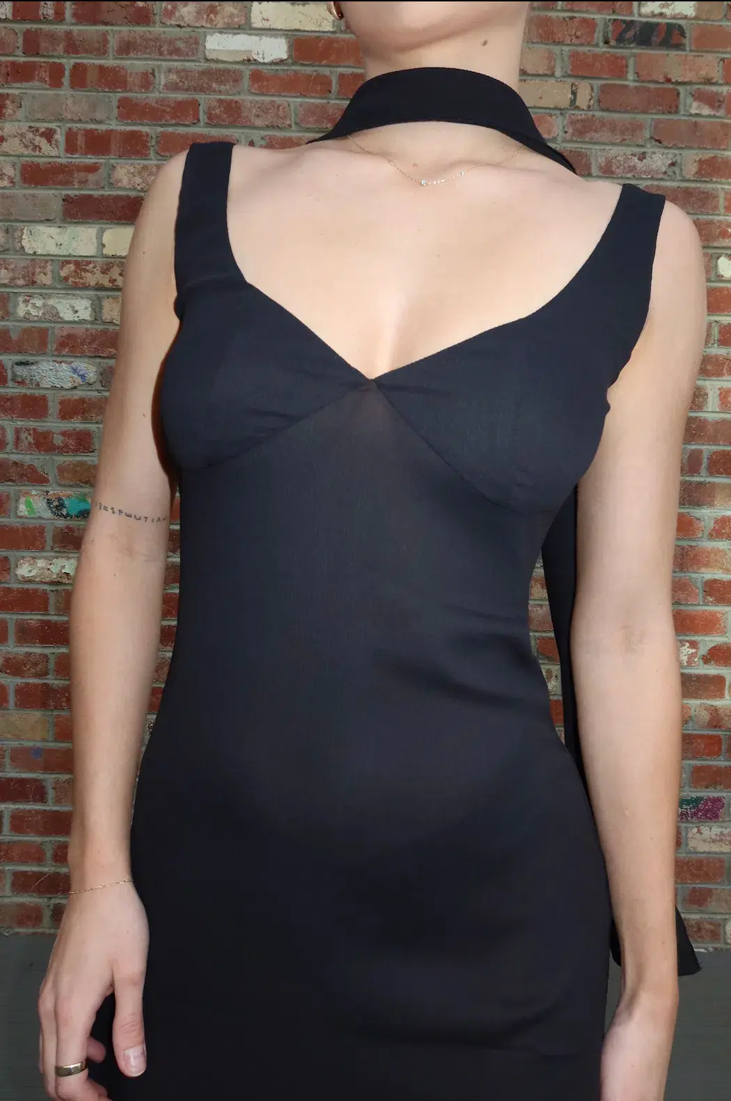 Arcina Ori Amelie Dress Black Size Small/Au 8 for rent on The Volte - main image