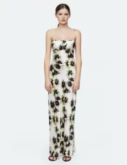 Bec & Bridge Bloom Silk Maxi Dress Floral Size 8 for rent on The Volte - image 1