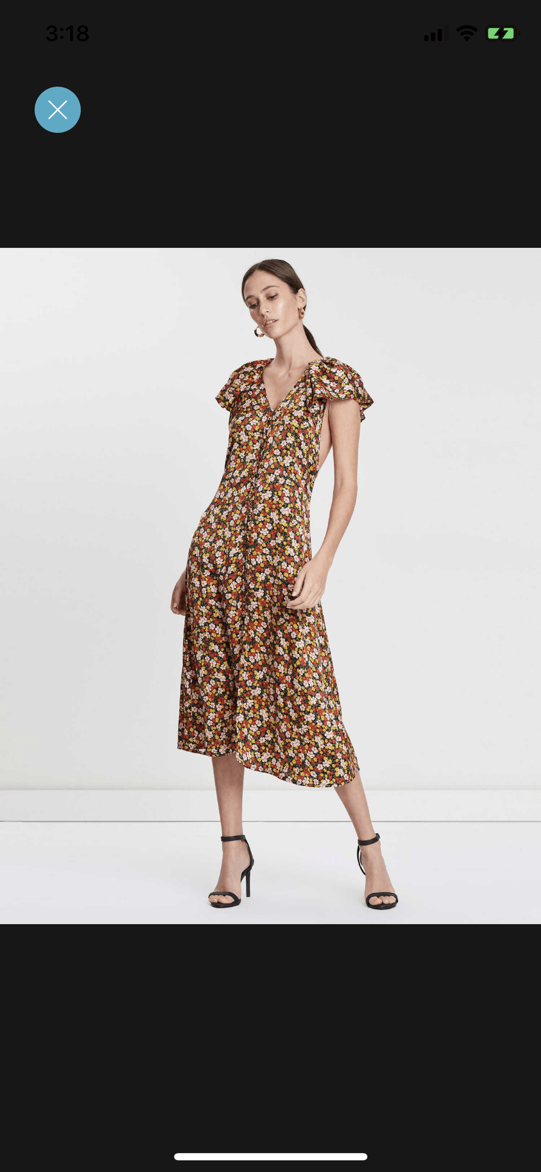 Bec & Bridge New Romantics Midi Dress Size 12 for rent on The Volte - main image