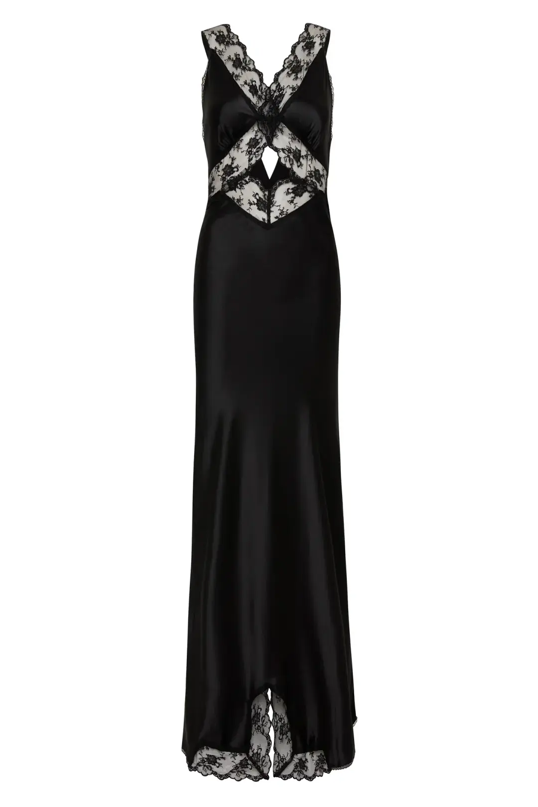 Sir the Label Aries Cut Out Gown in Black Size 3 / AU 12 for rent on The Volte - main image