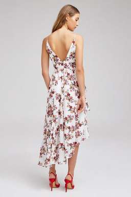 KEEPSAKE Serenity Midi Dress Porcelain Vine for rent on The Volte - image 3