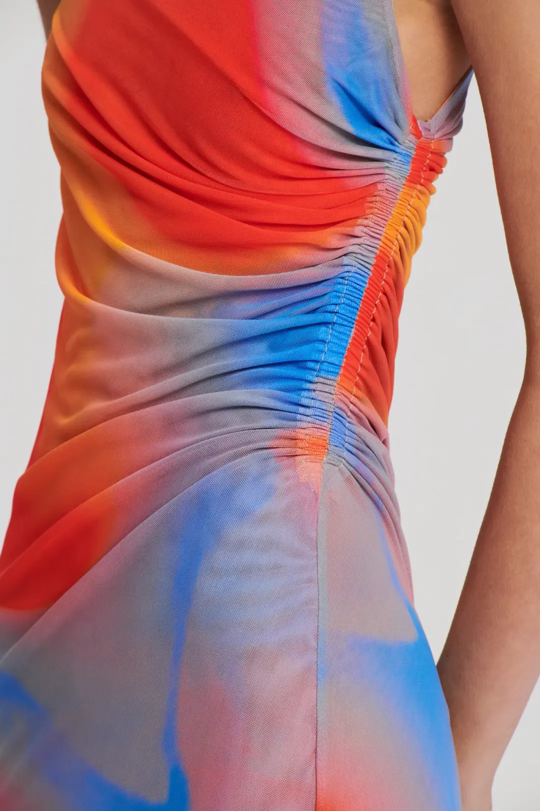 Scanlan Theodore The Italian Watercolour Print Dress Multi Size 6 for rent on The Volte - main image