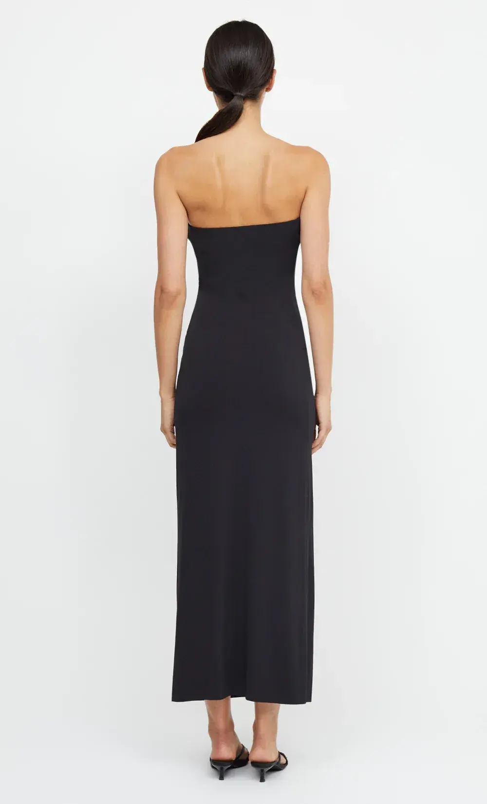 Bec & Bridge Myla Strapless Midi Dress Black Size 12 - Image 2