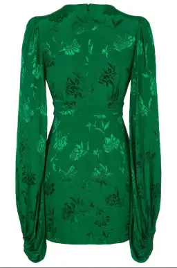 Rat & Boa Isabella Mini Dress In Green Size XS for rent on The Volte - image 3