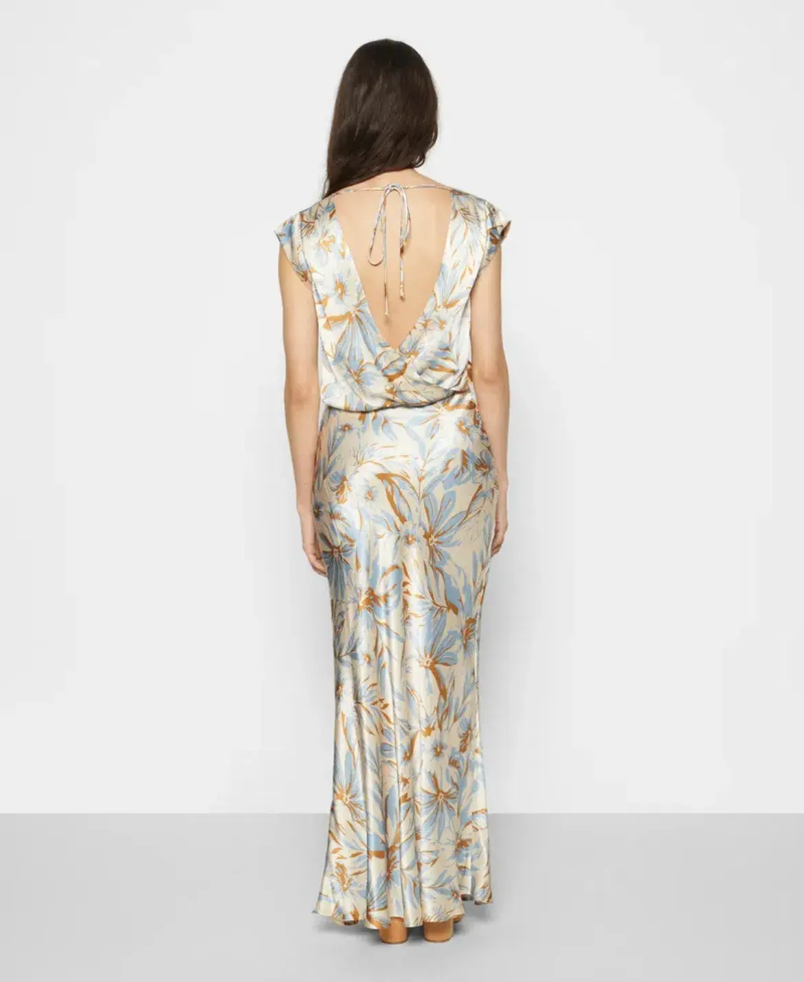 Bec & Bridge Stella Maxi Dress Blue Size 8  - Image 2