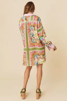 Spell Maddelena Shirt in Mosaic Size XS / AU 6 for rent on The Volte - image 4