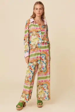 Spell Maddelena Pant Multi Size XS / AU 6 for rent on The Volte - image 1