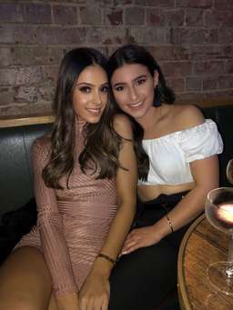 Michale Costello x REVOLVE Selia Mini Dress Metallic Rose Size 6 for rent on The Volte - image 3