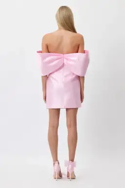 Bianca & Bridgett Eden Mini Dress Pink Size 8 for rent on The Volte - image 2