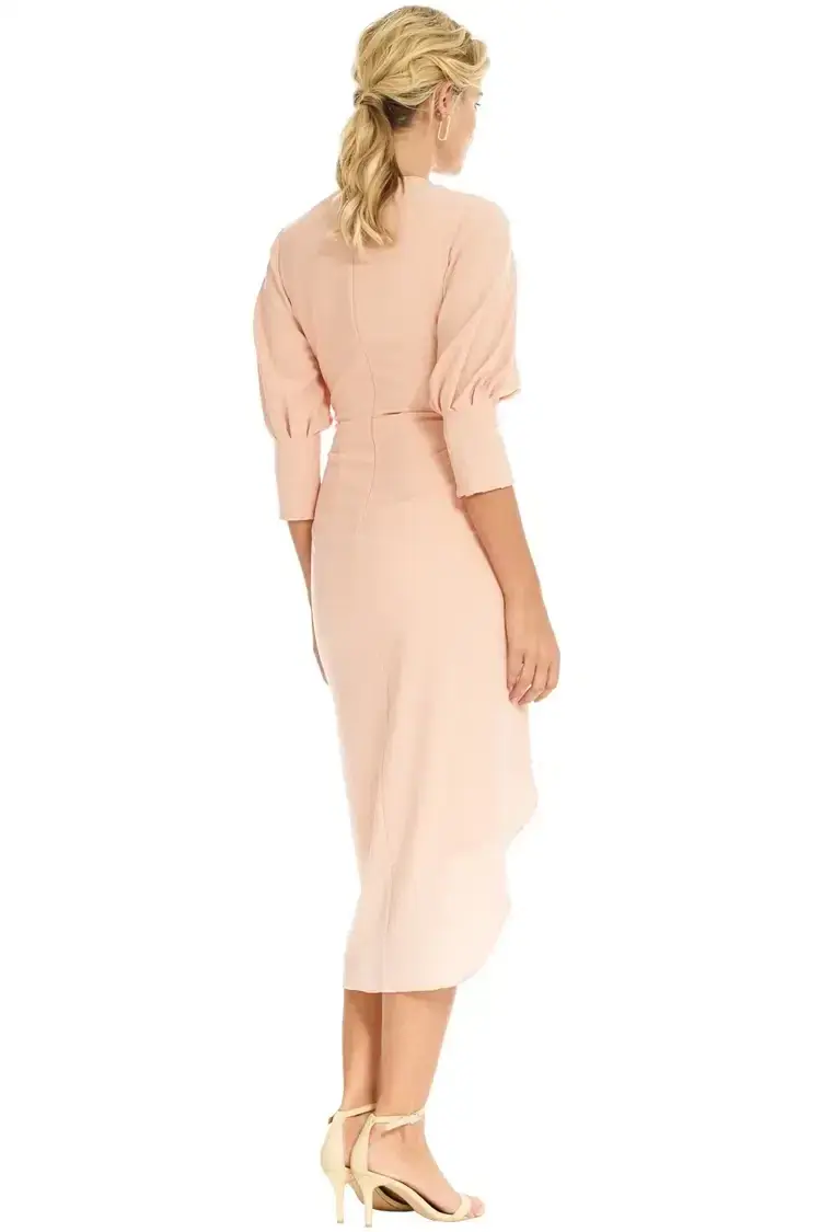 Manning Cartell Free Fall Midi Dress in Rosewater Size 10 - Image 3