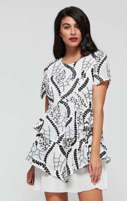 Mossman Climbing vine mini dress size 12