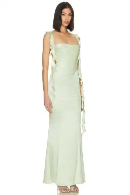 Nana Jacqueline Caroline Dress in Green Size S / AU 8 for rent on The Volte - image 1