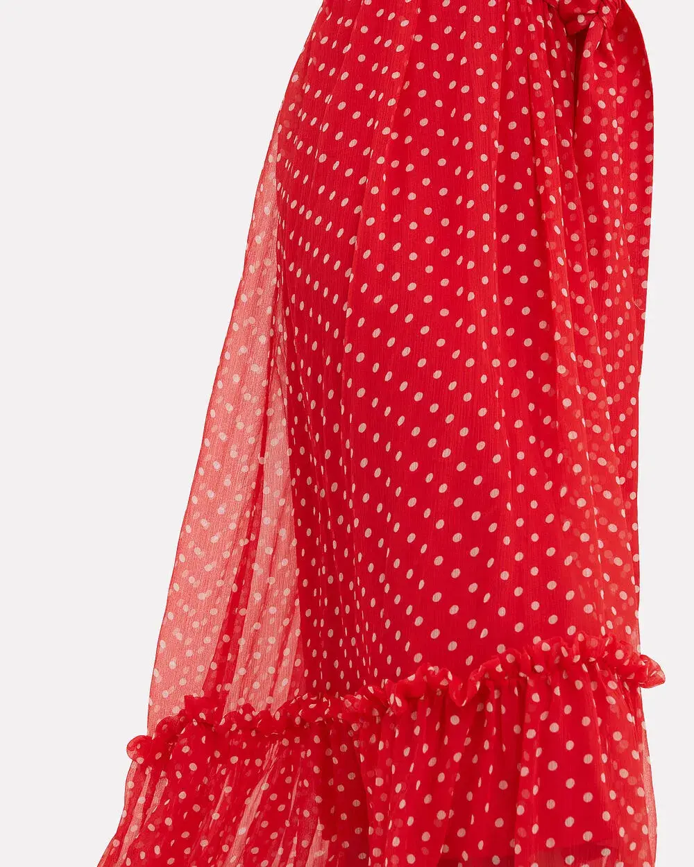 Zimmermann Ninety-Six Swing Red Polka Dot Dress Size 0 / AU 8 for rent on The Volte - main image