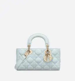 Dior Lady D-joy Micro Bag blue for rent on The Volte - image 1