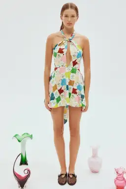 Alemais Everly Mini Dress Multi Size 6 for rent on The Volte - image 1