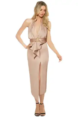 MISHA Carrie Dress Nude Size 6/XS for rent on The Volte - image 1