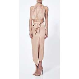 MISHA Carrie Dress Nude Size 6/XS for rent on The Volte - image 2