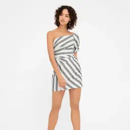 Sheike Ace of Spades Stripe Dress Print Size 6 for rent on The Volte - image 1