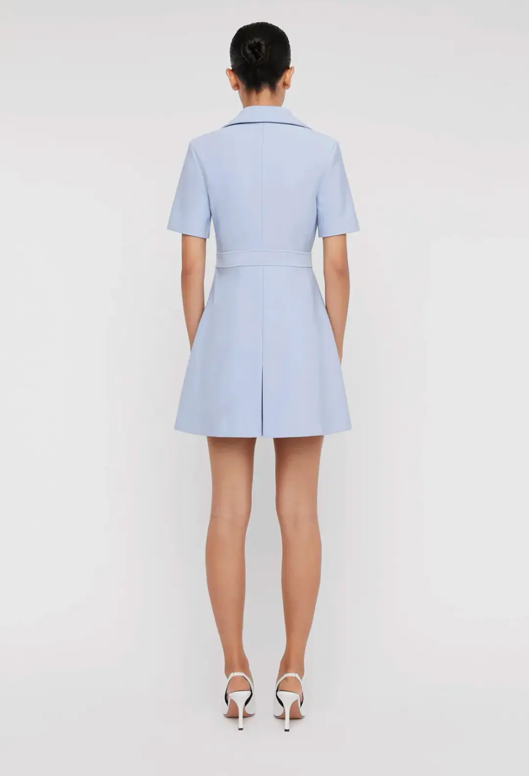 Scanlan Theodore Italian Milano Dress Blue Size AU 6 for rent on The Volte - main image