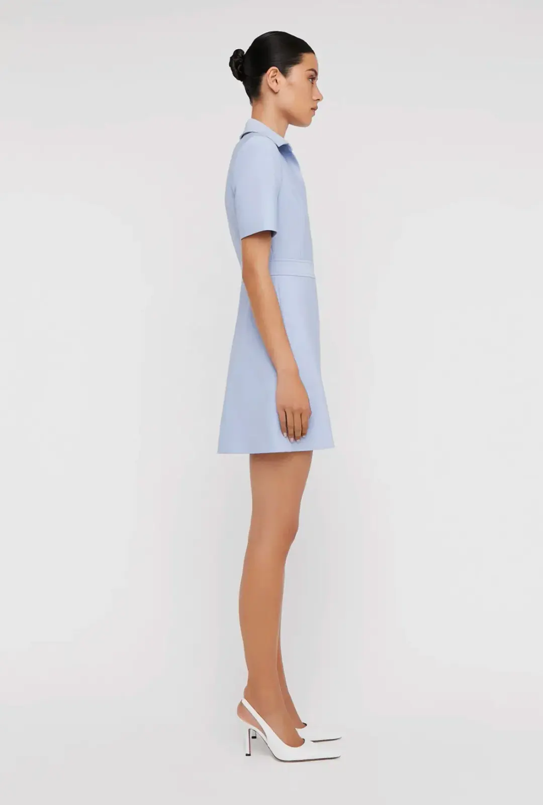 Scanlan Theodore Italian Milano Dress Blue Size AU 6 for rent on The Volte - main image