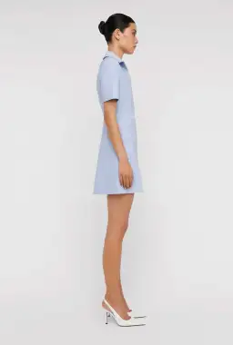 Scanlan Theodore Italian Milano Dress Blue Size AU 6 for rent on The Volte - image 1