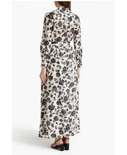 Zimmerman Slub Floral-print Linen-canvas Maxi Skirt Size AU 8 for rent on The Volte - image 2