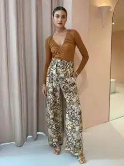 Alemais Phillipa Pant Print Size AU 10 for rent on The Volte - image 1