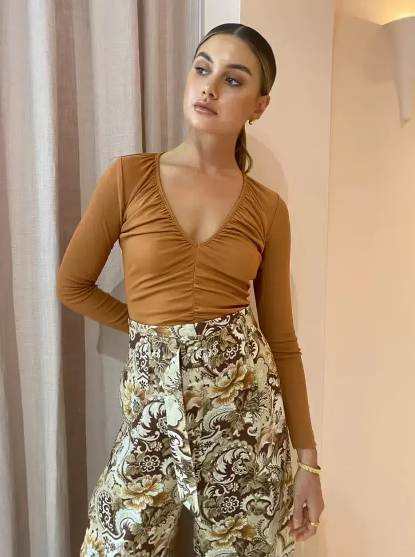 Alemais Phillipa Pant Print Size AU 10 for rent on The Volte - main image