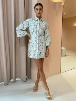 Significant Other Ansel Dress Illustration Floral Size AU 6