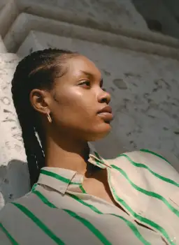 Blanca Fleur Shirt and Shorts Matching Set Green Print Size S/M / AU 8 for rent on The Volte - image 4