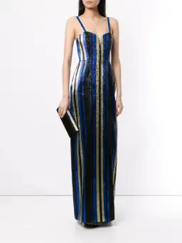 Alice McCall One World Striped Maxi Dress Multi Size 8 for rent on The Volte - image 2