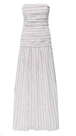 Anna Quan Isadora Maxi Dress Tobacco Stripe Size 6 for rent on The Volte - image 3